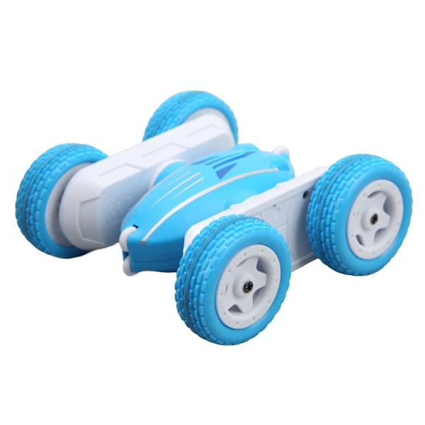 2,4 GHz Stunt RC Bil 360° Rotation Anti-kollision Fjernbetjening Elektrisk Mini Dobbeltsidet Stunt Bil Blå