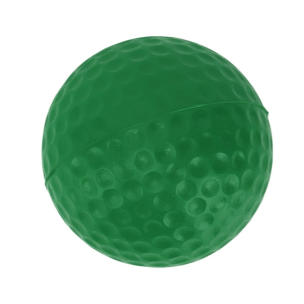 42,5 mm PU-skum golfbolde Stærk fleksibilitet udendørs golføvelsesbold til sport FitnessGrøn