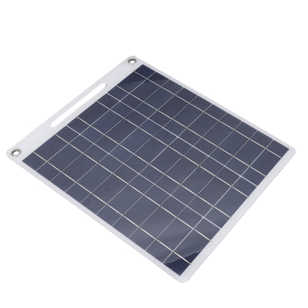 Solcellepanel 13W 5V Fleksibel Dual USB Utgang Lett Bærbar Energisparende Solbatterilader for Reise