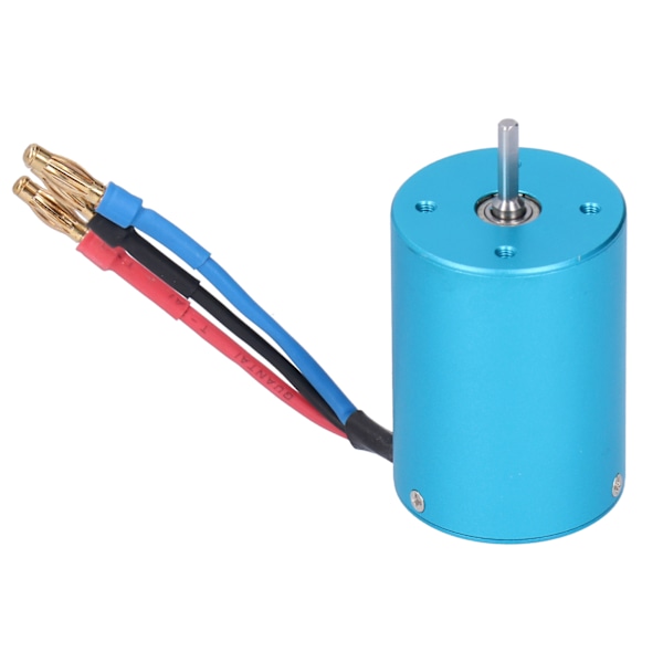 3650-1500KV 4-polet børsteløs motor Høyt dreiemoment Lavhastighetsmotor for 1/10 RC-belte