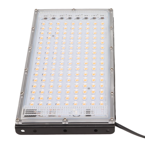 200W LED-kasvikasvatuslamppu IP65 vedenpitävä 144 lamppukuulaa energiansäästöinen Quantum Board -kasvivalo EU-pistoke 180-240V