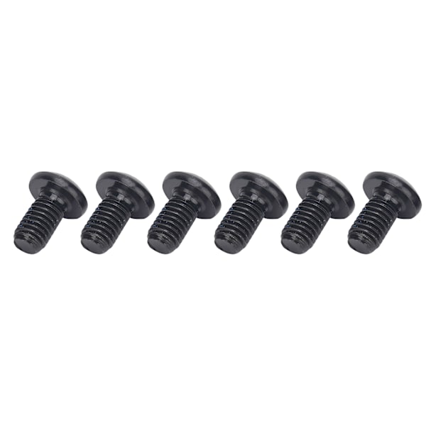 M5x10mm terrengsykkel bremseskive titan stål skrue sykkel Universal T25 hodebolter svart