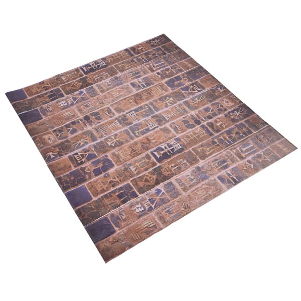 6 kpl 100x18cm 3D-portaan tarra kivi tiilikuvio itseliimautuva tarra DIY seinätarra kodin sisustukseen
