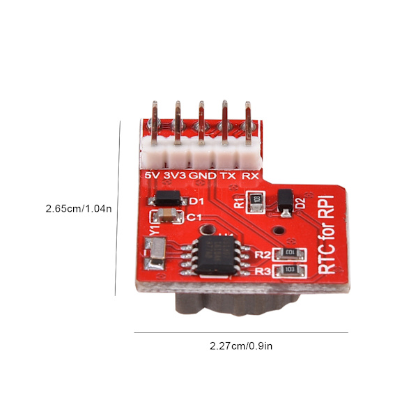 DS1307 RTC-moduuli erittäin tarkka reaaliaikakello Raspberry Pi 3 2 Model B:lle