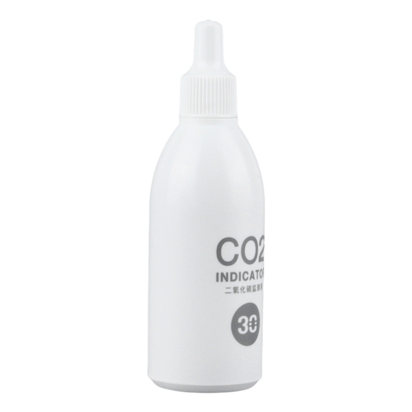 Akvarium CO2-indikatorløsning Langtidsmonitorering Fiskedam Flytende Test for Akvarium Fiskedam 30ml