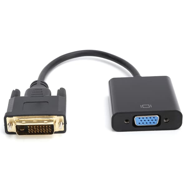 DVI Han til VGA Hun Adapter 24+1 Pin til Stationær Tablet Computer