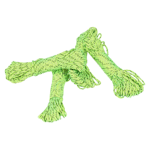 4st 20M utomhuscamping tältrep Luminous Paracord lanyard Gear kapellrep för vandring