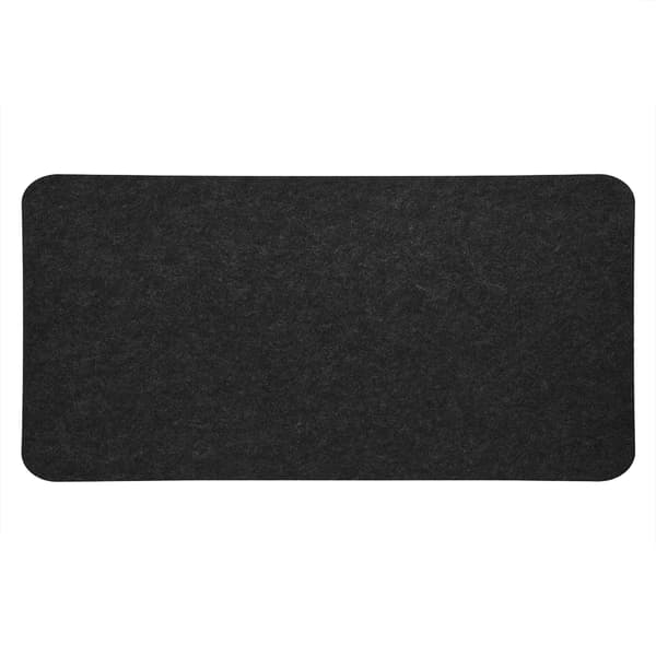 68x33cm Polyester Bord Musematte Kontorpult Laptop Matte Antistatisk Datamaskin PC Pads Mørk Grå