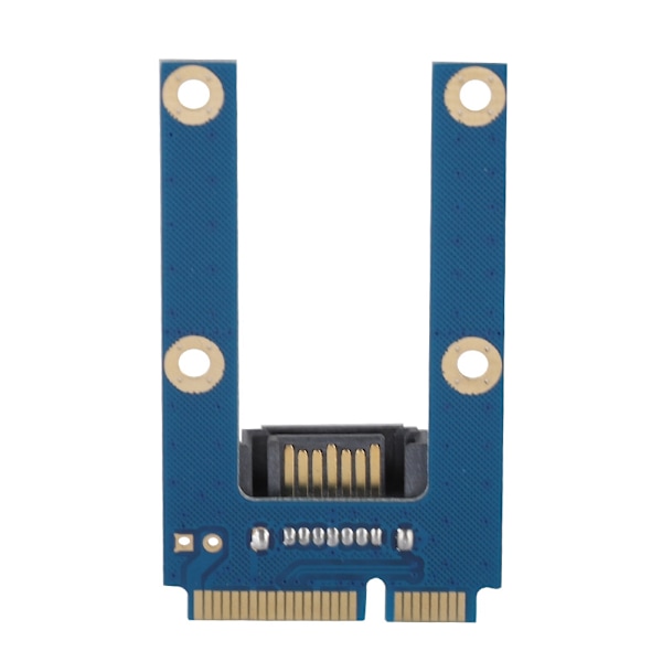 mSATA - SATA -sovitinkortti Mini SATA - 7pin SATA MPCIe -laajennus SATA vaakasuuntainen