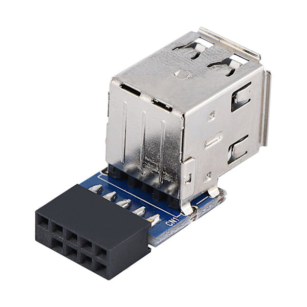 5 kpl USB2.0 emolevyn liitin 9Pin/10Pin Header 2 USB2.0 A -porttisovittimeen (tyyppi A)