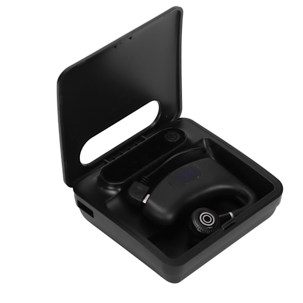 V12 Bluetooth-kuuloke, langaton yhden korvan ripustus, handsfree, LED-digitaalinäyttö, kuulokkeet yrityskäyttöön toimistoon latauskotelolla