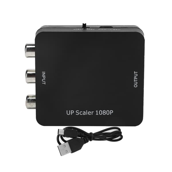 AV till HDMI-omvandlare Bärbar DVD-spelare Ljudvideoadapter NTSC PAL