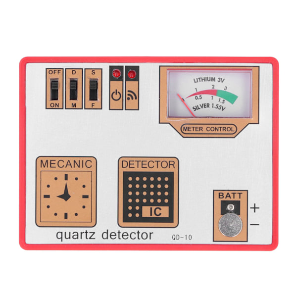 Quartz Tester Ur Batteri Tester Demagnetizer Timegrapher Demagnetiseringsmåler Maskin Reparationsværktøj