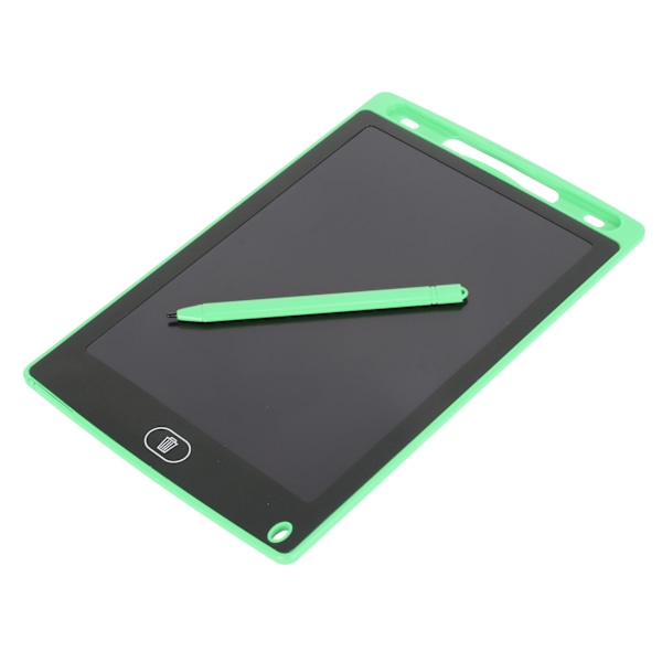 8,5 tommer LCD Skrivetablet Farverig Tegnetablet Pad Børn Farverig Doodle Board Legetøj til 1 til 10 år Gamle Piger Drenge Grøn