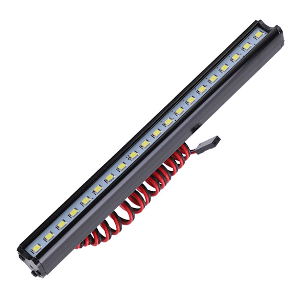 Dobbel Rad Spotlights Slitesterk Dobbel Rad LED Lysbar for Wrangler 1/10 Klatresimuleringsbil