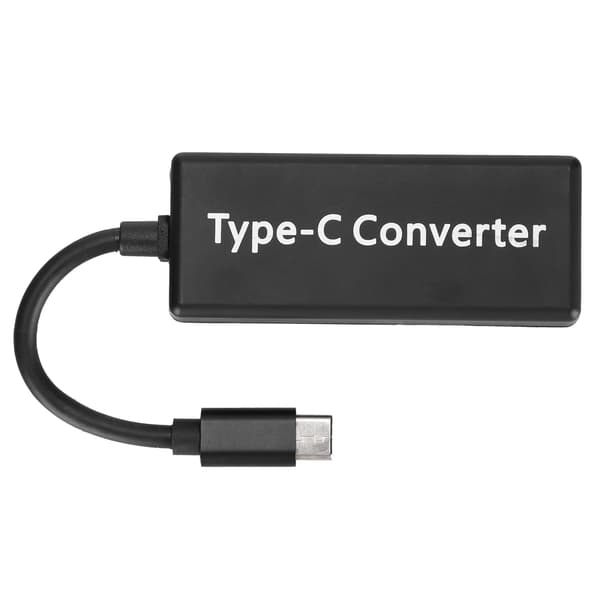 Adapter til MagSafe 2/1 til TypeC-konverter til MacBook Switch-spillekonsoller mobiltelefoner notebooks (sort)