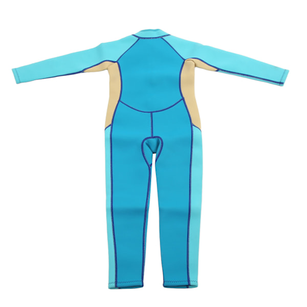 Barnvåtdräkt 2,5 mm Långärmad Termisk Neopren Toddler Youth Våtdräkt för Flickor Pojkar Surfing Simning Dykning Snorkling 10 Storlekar