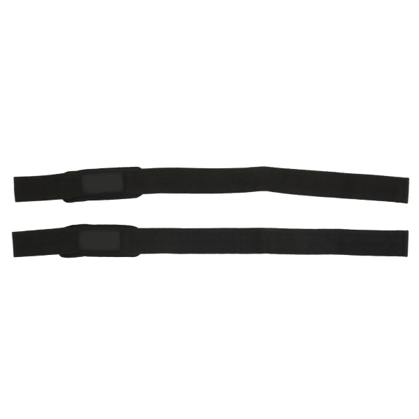 2 ST Träningsbandage Halkfritt Hög Elastisk Svart Handledslind Elastiskt Kompressionsbandage för Tyngdlyftning