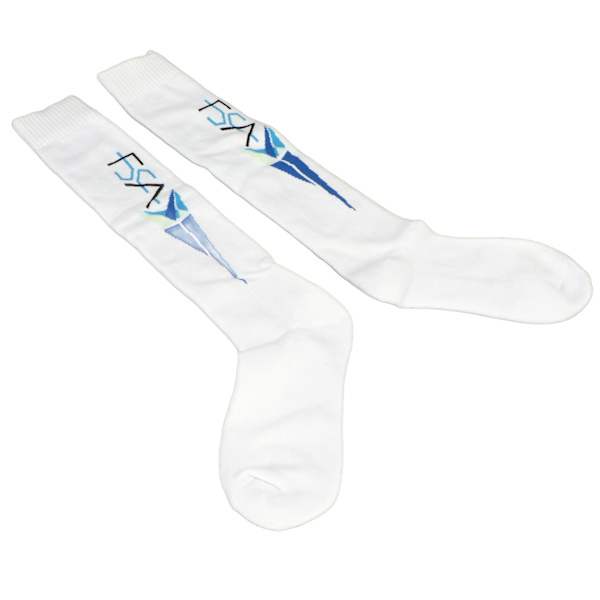 Fægtestrømper Svedabsorberende Åndbar Stretchy Bærbar kæmmet bomuld Unisex fægtestrømper til mænd Kvinder M