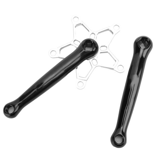MEIJUN Mountain Bike Vevsats 170 mm 130 BCD MTB Vevsats Vänster Höger Vevarmar Set Silver