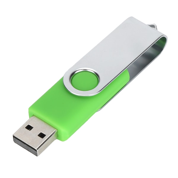 USB Flash Drive Candy Green Roterbar bærbar lagringsminnepinne for PC Tablet4GB