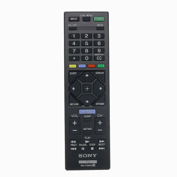 udskift Rm-yd092 Til Sony Tv Fjernbetjening Kdl-32r400a Kdl-40r450a 46r453a