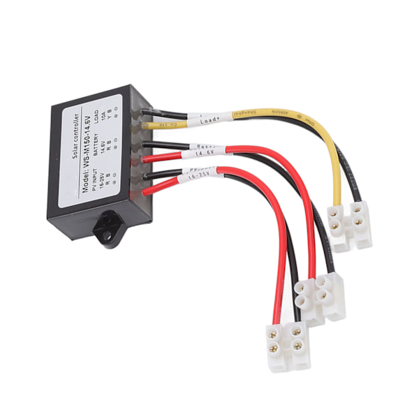 MPPT solcellecontroller 150W 10 12V anti-tilbageflow 24 timers belastningsudgang solcelleladningscontroller til lys E-cykelpanel WS M150 14,6V normalt åben