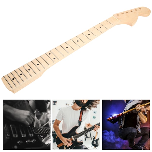 22 Fret Maple Guitar Neck Gribebræt erstatning for ST elektrisk guitar