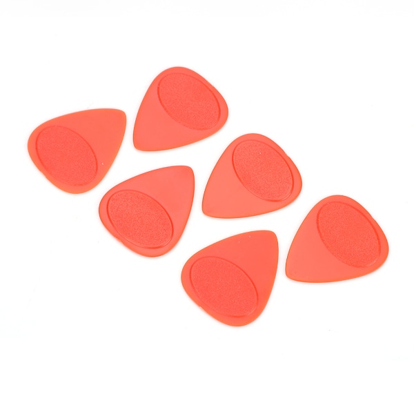 10 kpl kitaran valitsinteline Plectrum-musiikkiinstrumenttitarvike (paksuus 0,46–1 mm) (punainen)