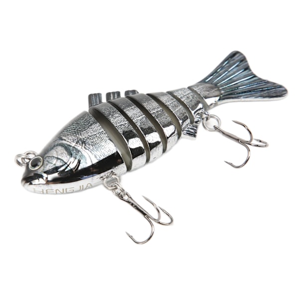 Fiskebete Tåligt Imitationsplast Falskt Multi-ledad Swimbaits Långsamt Sjunkande Glidebait5#