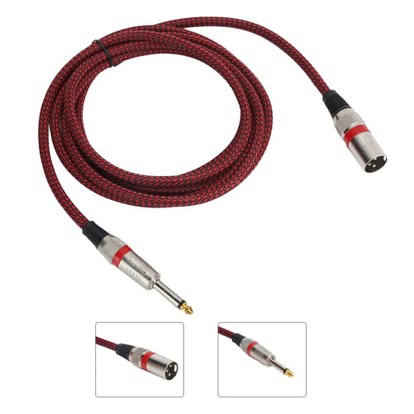 JORINDO XLR - 6,35 mm:n urosbalansoitu mikrofonikaapeli JD6012