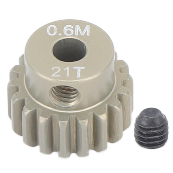 M 0.6 Drev för 3.175mm Axel Borstlös Borstmotor för 1/8 1/10 Crawler Bil Universal 21T