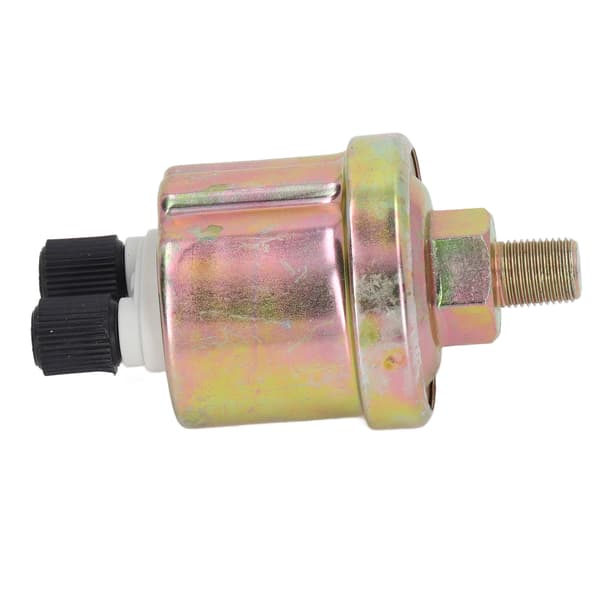 Oljetrykksensor aluminiumslegering stabil generator oljetrykksensor for VDO 1/8 NPT 0-10Bar blank finish dobbelthode