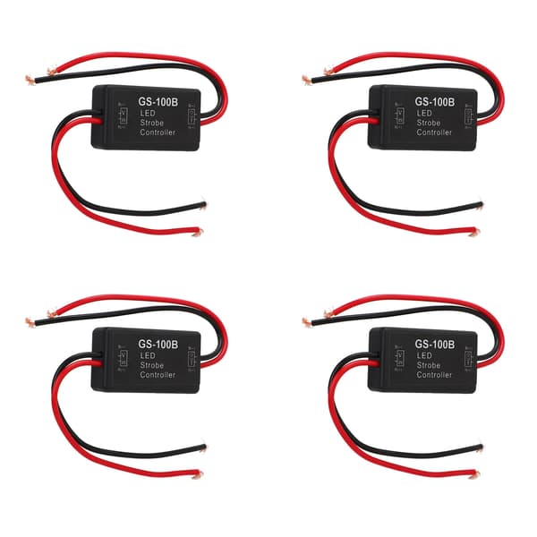 4 stk. Lys Blink Modul Controller Bremse Baglygte Strobe Controller til Biler Motorcykler Elcykler