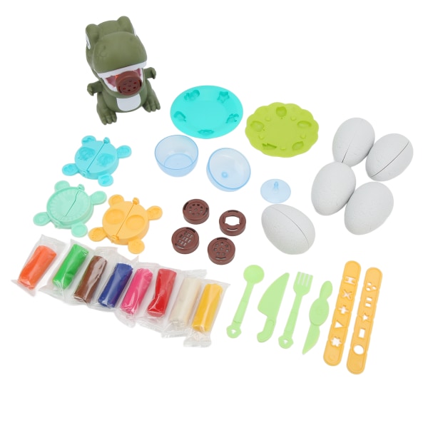 Kids Noodle Party Playset DIY Multi Color Dinosaur Shape Noodle Machine Dough Kit för barn