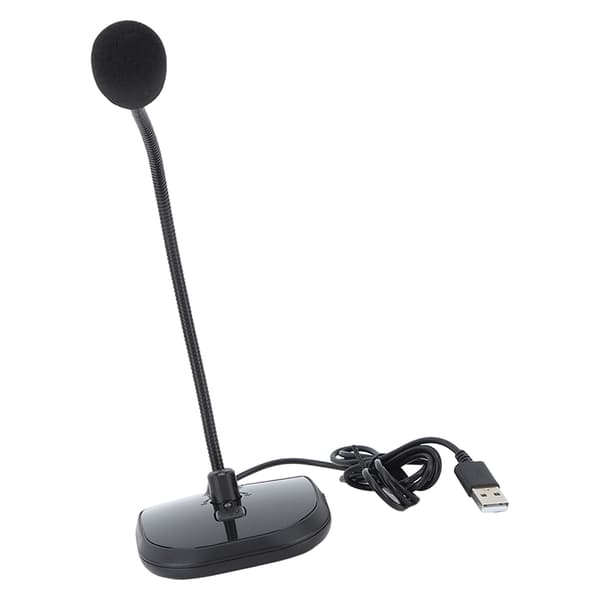 USB Datamaskin Mikrofon PC Konferanse Gaming Opptak Live Streaming Kablet Mikrofon Med Lyttefunksjon
