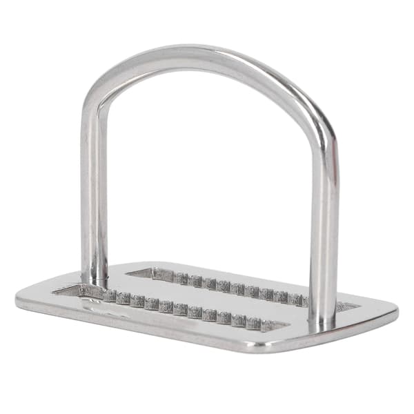 D-ring Webbing Sele Belteholder Rustfritt Stål D-ring Belte Slide Keeper Stopper for Dykketilbehør