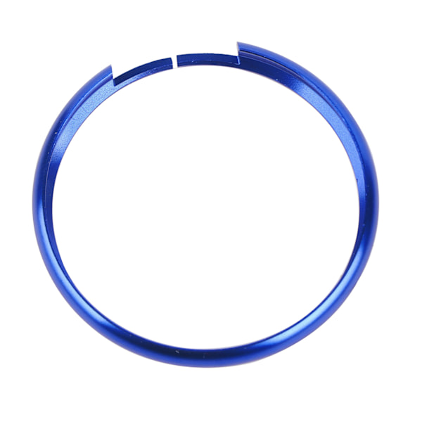 Fjernbetjeningsnøgle Ring Trim Aluminium Legering Erstatning for MINI R55 R56 R57 R58 R59 R60 Mørkeblå