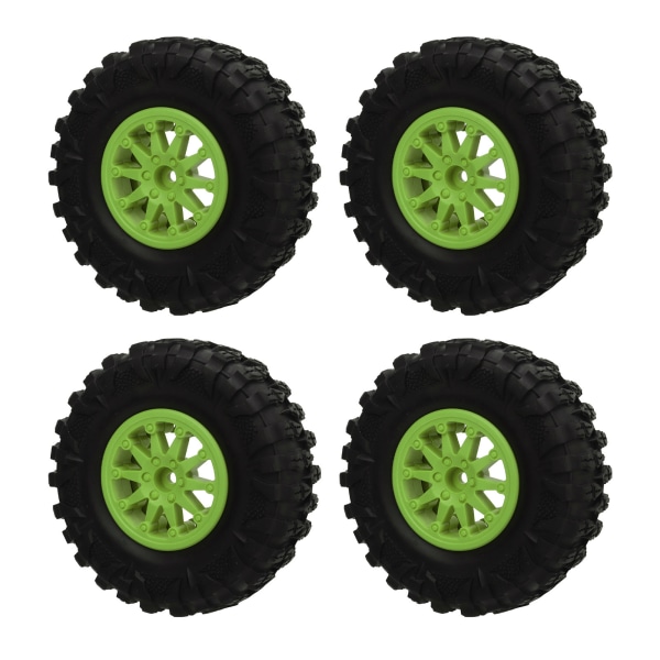 4 kpl 2.2 In RC Crawler Renkaat Nylon Triangular Hub RC-autonrenkailla Axial SCX10 90046 Traxxasille Redcat GEN8 Greenille