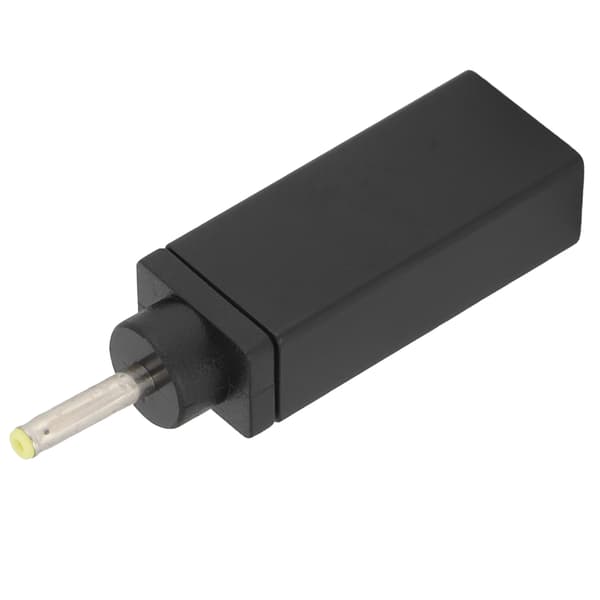 Type-C til DC-adapter hunn til hannplugg 2,5x0,7 mm rett PD-kontakt ladeenhet