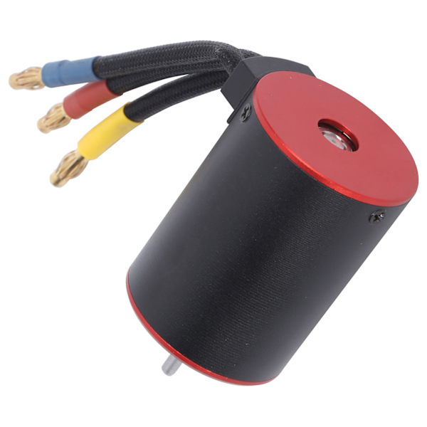 RC 3650 2300KV 4-polet vandtæt børsteløs motor med 4 mm bananstik til 1/10 RC bil opgraderingsdele