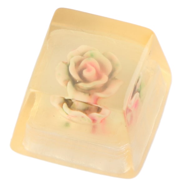 Hartsi Keycap Käsintehty Korroosionkestävä Universaali Mekaniikka Näppäimistö Tarvikkeet (Vaaleanpunainen Ruusu)