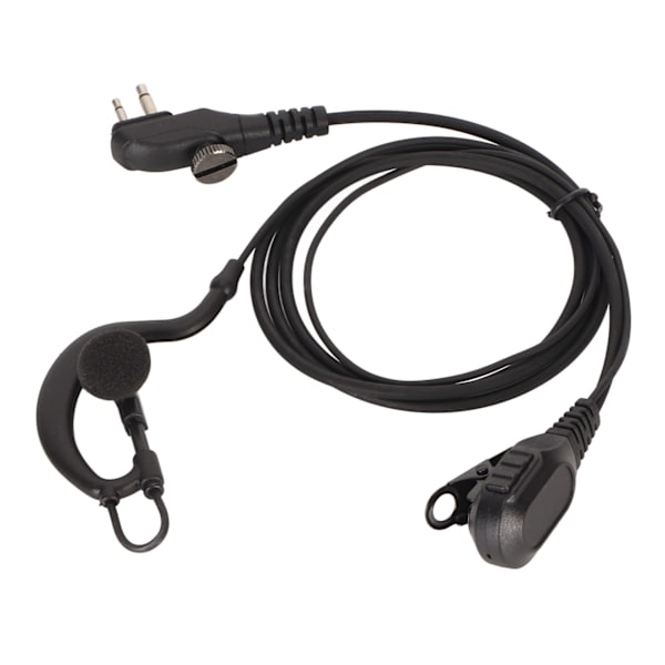 Walkie Talkie Öronsnäcka C-formad Tvåvägs Radio Öronsnäcka för Hytera BD502 BD502i PD502 PD550 PD562 TD500 TD562