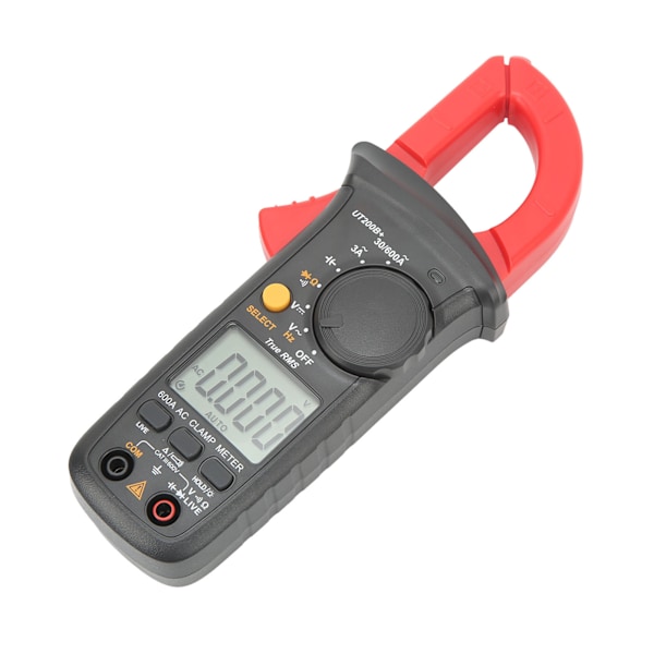 Digital klämmamätare AC DC spänning ström resistans kapacitansmätare elektrisk test multimeter
