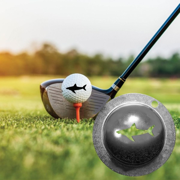 Golfpallon vuorauspallon piirustustasaus stensiilit pallolinjojen merkintätyökalu