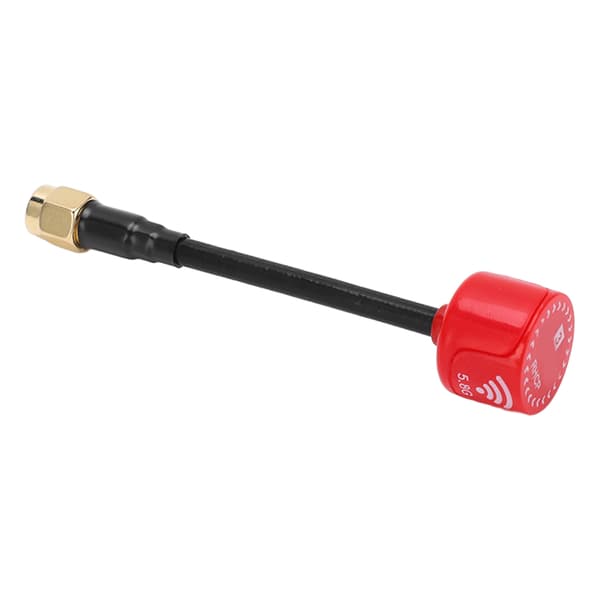 5.  8GHz FPV Drone Antenne 85mm 2.5 Dbi Antenne for RC FPV Racing Drone Quadcopter Rød