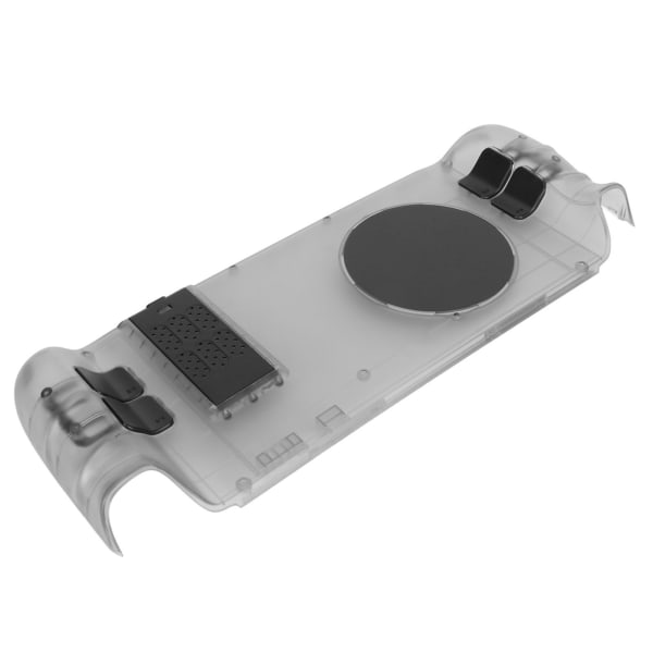 for Steam Deck Bakplate Varmespredning Gjør-det-selv-utskifting Shell Case External Semiconductor Cooler for Steam Deck Grå Transparent Case