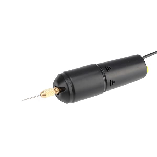 Bærbar Mini Liten Elektrisk Drill Håndholdt Micro USB Drill med 3 stk Bor DC 5V