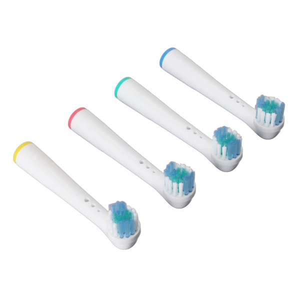 4 STK elektrisk tannbørste erstatningshode myke børster for Oral B Braun D10 D16 DB4510 DB4010