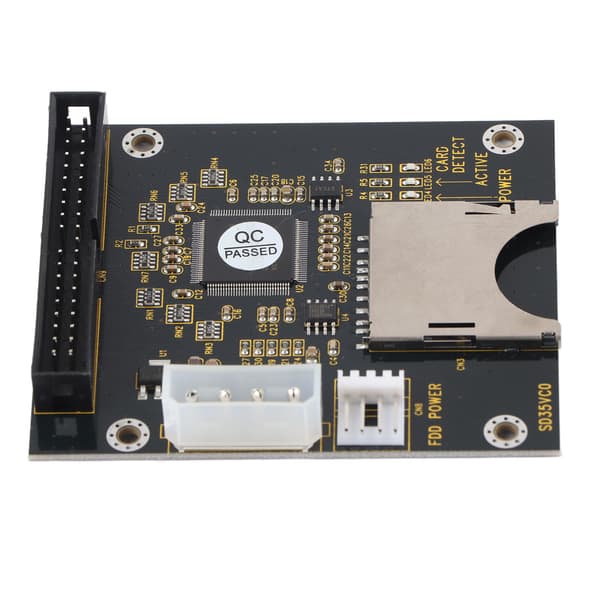 SD til 3.5in IDE SD/SDHC/SDXC/MMC Hukommelseskort til IDE 40Pin Han Adapter
